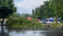 Hujan Es dan Angin Kencang Terjang Pandeglang