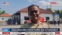 Ratusan Motor Karyawan Ludes Dalam Kebakaran Besar Pabrik Ban di Purworejo