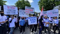Buruh Kepung Pabrik Immortal, Sengketa PHK Berujung Laporan ke Polda