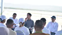 Tinjau Sentra Garam di Rote, Wapres Minta Target Swasembada Dipacu