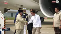 Tiba di Jakarta, Prabowo Disambut Gibran hingga Kapolri