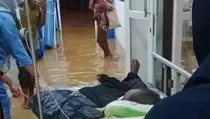 Banjir Rendam Kota Weda Halmahera Tengah, Pasien RSUD Turut Dievakuasi