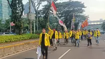 Aksi Unjuk Rasa BEM UI di Jakarta