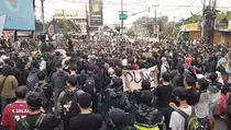 Demo Gejayan Yogyakarta, Mahasiswa dan Ojol Suarakan Kritik