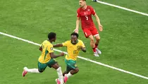 Hasil Babak 1 Australia vs Turki: Socceroos Unggul lewat Gol Irankunda