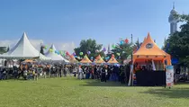 Cuaca Cerah, Penonton Mulai Padati Arena BTV Semesta Berpesta Bogor