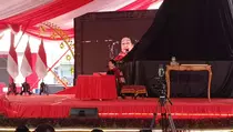 Resmikan Patung Bung Karno, Megawati Soroti Kenaikan Harga Pangan