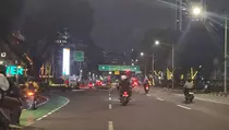 Demo Mahasiswa di Monas Bubar, Jalan Medan Merdeka Dibuka Lagi