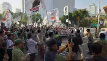 Ada Demo di Monas, Pengendara Diimbau Cari Jalur Alternatif