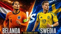 Link Live Streaming Belanda vs Swedia: Laga Penting Tiket 32 Besar
