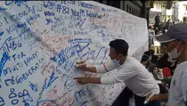 Ribuan Warga Malang Teken Petisi Dukung MBG untuk 82 Juta Orang