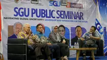 Seminar Publik Bertajuk “Navigating Global Uncertainty: Leadership and Innovation for the Future”