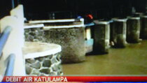 Air di Bendung Katulampa Masih Tinggi