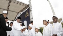 Di Dzikir Akbar, Presiden Minta Tahun Pemilu Aman