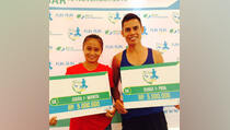  Lismawati dan Herlanto Juara BPJS Ketenagakerjaan Fun Run 2015