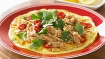 Omelet Ayam Kacang Untuk Menu Sarapan Pagi