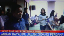 Pembacaan Pledoi Amran Batalipu Ditunda Senin Depan