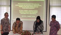 Deltomed-UI Kerjasama PKL Teknologi Pengolahan Herbal Standard