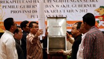 Pleno Rekapitulasi Suara Pemilukada DKI