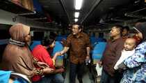Mudik Bareng PDIP Gelombang I Diberangkatkan ke Semarang