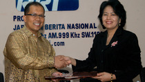 Dirut RRI Terpilih Jadi Presiden AIBD