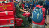 Armada Fire Motor Damkar DKI Dapat Pujian
