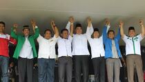 Ribuan Pendukung Hadiri Deklarasi Tim Pemenangan Ridwan-Rohidin di Bengkulu