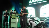 Aki Motor Amaron Diklaim Lebih Tahan Lama
