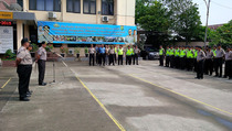 Apel Terpusat di Polsek Koja, Susetio Minta Anggota Polsek dan Polres Bersinergi
