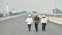 Presiden Tinjau Pembangunan Tol Becakayu