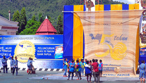 Noken Terbesar Sedunia di Jayapura Masuk MURI