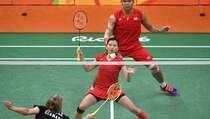 Dua Ganda Campuran Indonesia Langsung Tersingkir
