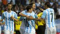 Babak I, Argentina Baru Mampu Cetak Satu Gol