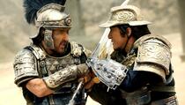 Dragon Blade, Duel Pertama Jackie Chan Lawan John Cusack