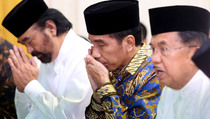 Presiden dan Wapres Buka Puasa Bersama Partai Nasdem