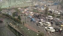Hujan, Beberapa Ruas Jalan Alami Kemacetan