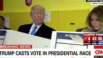 Pemungutan Suara, Donald Trump Intip Pilihan Istri