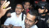 Anas Urbaningrum Tiba di Lapas Sukamiskin