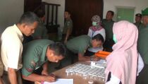 Ratusan Prajurit Korem Suryakancana Jalani Tes Narkoba