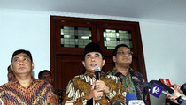 Ade Komarudin Sambangi Kediaman Megawati