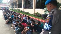 Polres Bogor Jaring 100 Remaja dalam Balapan Liar
