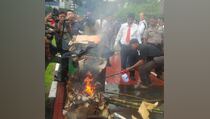 Bareskrim Musnahkan Kulit Harimau Ilegal
