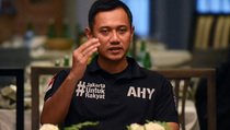 AHY dan Sylvi Datang Berbarengan ke Lokasi Debat Kandidat
