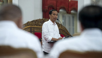 Kunjungi Mako Kostrad, Jokowi: Negara Sangat Aman