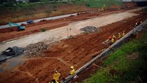 Pengerjaan Ruas Tol Jombang-Mojokerto Dikebut