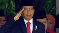 Jokowi Pimpin Upacara Detik-detik Proklamasi di Istana Merdeka