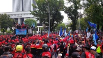 6.000 Personel Polisi Kawal Demo Buruh di Jakarta