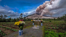 Gunung Sinabung Kembali Erupsi, Tidak Ada Korban Jiwa