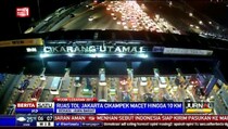 Tol Cikampek Menuju Jakarta Padat Merayap
