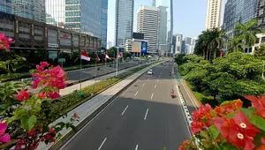 Hari Pertama Cuti Bersama, Jakarta Lenggang